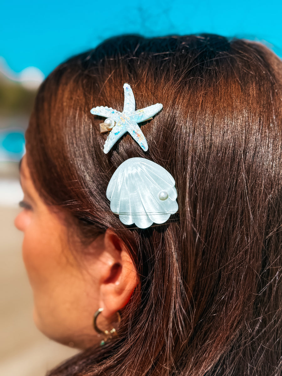 AMPHITRITE Set of 2 Hairclips